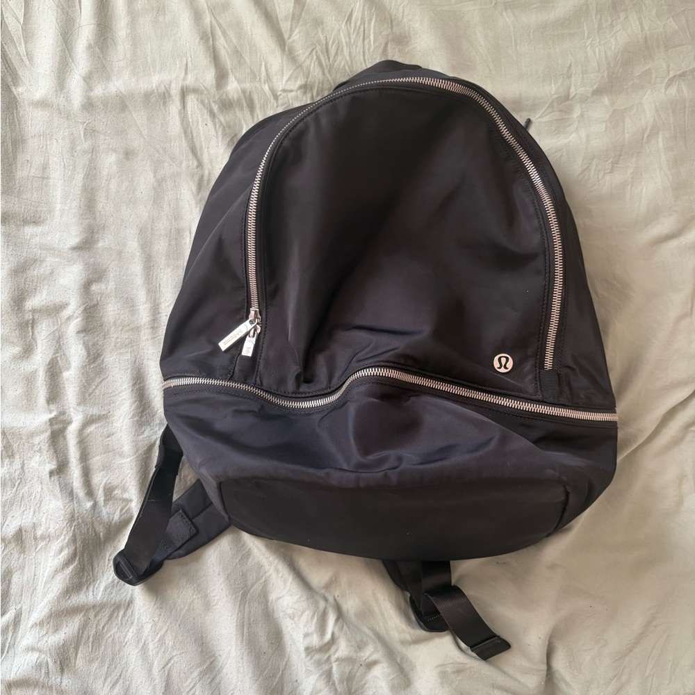 Lululemon Athletica Black Minimalist Backpack